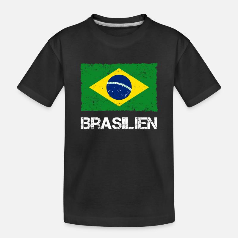 Brésil - T-shirt bio Premium Enfant - noir