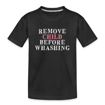 Enfants - T-shirt bio Premium Enfant - noir - Devant
