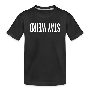 Sarkasmus Sprueche Lustiger Spruch - Kinder Premium Bio T-Shirt - Schwarz - Vorne