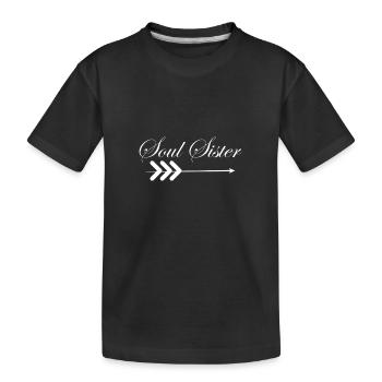 soul sister - T-shirt bio Premium Enfant - noir - Devant