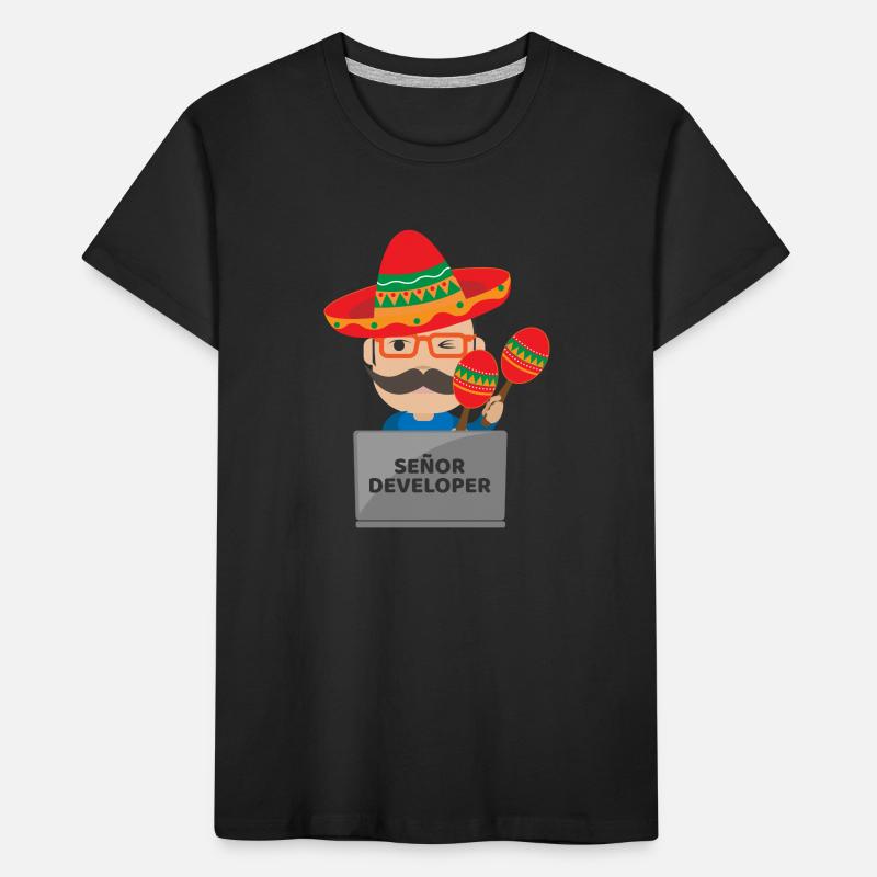Señor Developer Senior Developer - Geschenkidee Kinder Premium Bio T-Shirt