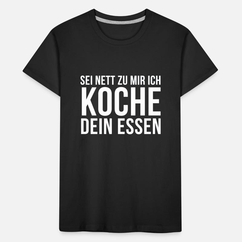 Koch Beruf | Küche Kochen Ausbildung Geschenkidee Kinder Premium Bio T-Shirt