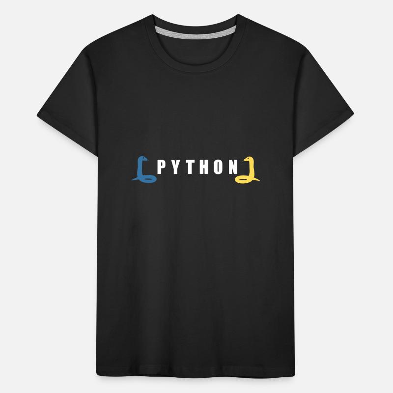 Idée cadeau codeur programmeur développeur Python T-shirt bio Premium Enfant
