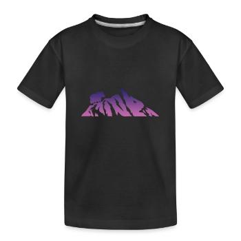 Idée cadeau de grimpeur Tibet Yak - T-shirt bio Premium Enfant - noir - Devant