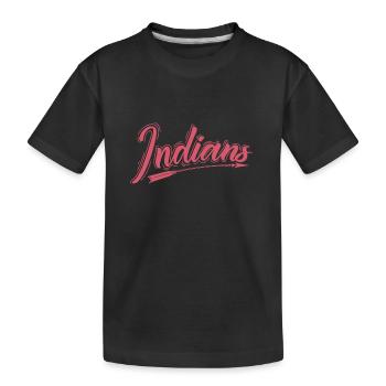 Indians with Arrow Indians - Kids' Premium Organic T-Shirt - black - Front
