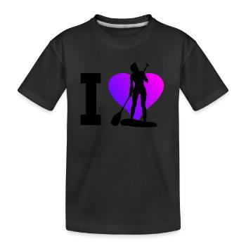 Stand up Paddle Stand up Paddle Homme - T-shirt bio Premium Enfant - noir - Devant