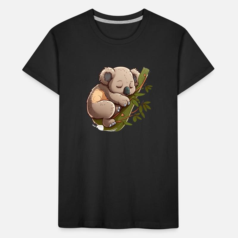 Koala bear Koala sleeping. Great for sleeping. Kids' Premium Organic T-Shirt