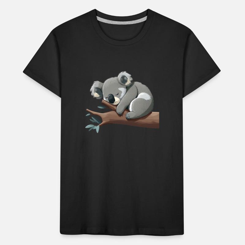 Koala bear Koala sleeping. Great for sleeping. Kids' Premium Organic T-Shirt