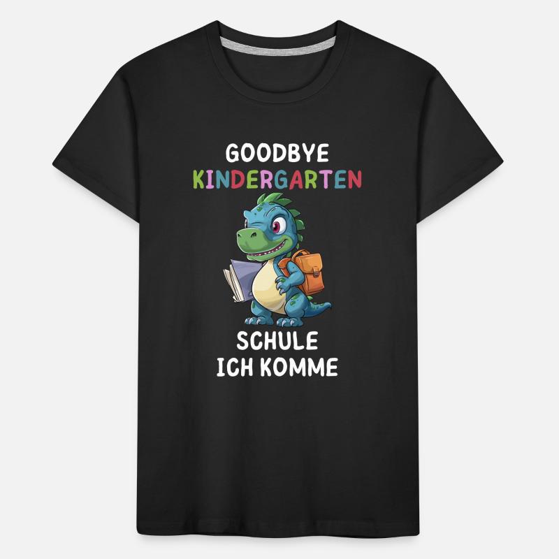 Goodbye Kindergarten Junge Kinder Premium Bio T-Shirt