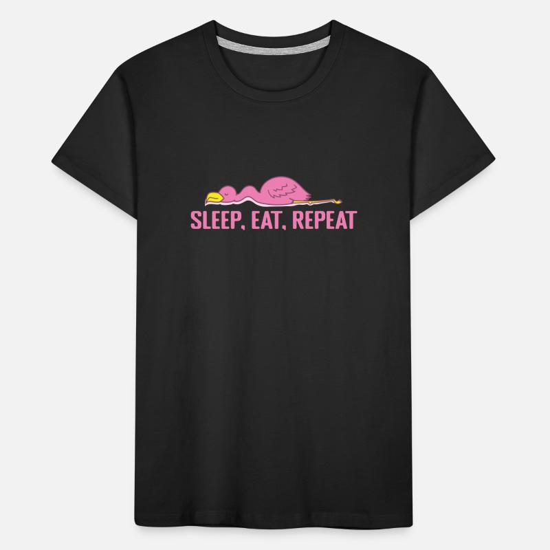 Dormir, manger, répéter pyjama pyjama T-shirt bio Premium Enfant