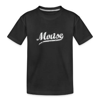 Souris Rongeur Fromage Mammifère - T-shirt bio Premium Enfant - noir - Devant