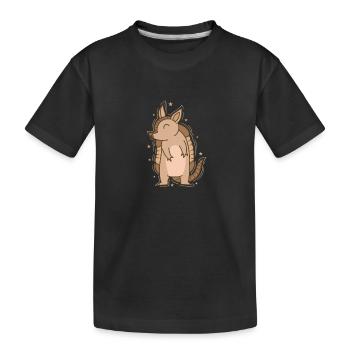 Tatou amical - T-shirt bio Premium Enfant - noir - Devant