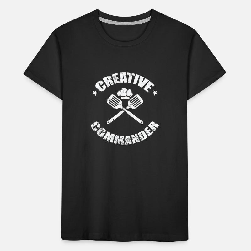 Creative Commander Kids' Premium Organic T-Shirt