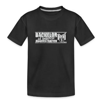 Baccalauréat en administration des affaires Gestion des affaires - T-shirt bio Premium Enfant - noir - Devant