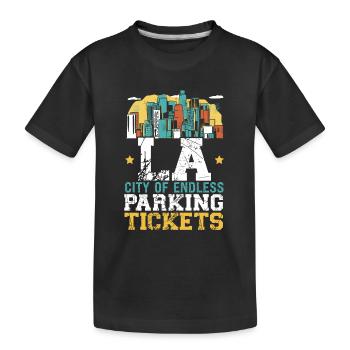 États-Unis États-Unis État d’Amérique Go - T-shirt bio Premium Enfant - noir - Devant