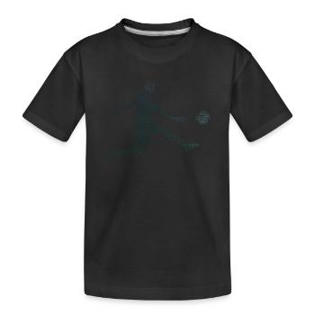 Football féminin Football masculin - T-shirt bio Premium Enfant - noir - Devant