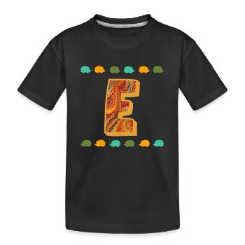 Hérisson E 22 E - T-shirt bio Premium Enfant - noir - Devant