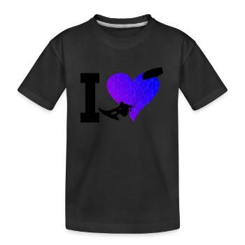 Kitesurfer Kite Hommes Kitesurf kitesurf Kitesurf - T-shirt bio Premium Enfant - noir - Devant