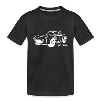 Cobra - ultimate Sportscar - Kids' Premium Organic T-Shirt - black - Front