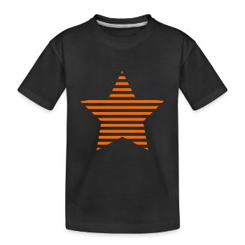 STAR. STARS. STAR. STARS. FEAST. ANNIVERSARY - Kids' Premium Organic T-Shirt - black - Front
