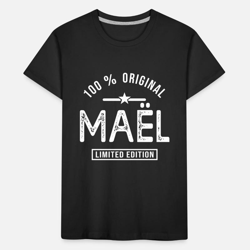 Maël Original Personalized gift first name mael Kids' Premium Organic T-Shirt