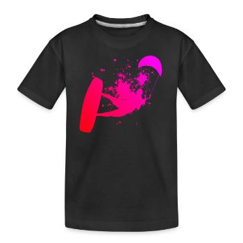 Kiting Hommes KitesurfEr Kitesurf Kitesurf kitesurf - T-shirt bio Premium Enfant - noir - Devant