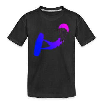 Kitesurfer Kitesurf Homme Kitesurf - T-shirt bio Premium Enfant - noir - Devant
