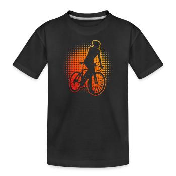 Cyclisme de route Vélo de route Hommes Vélo de route Cyclisme de route Cyclisme de route - T-shirt bio Premium Enfant - noir - Devant