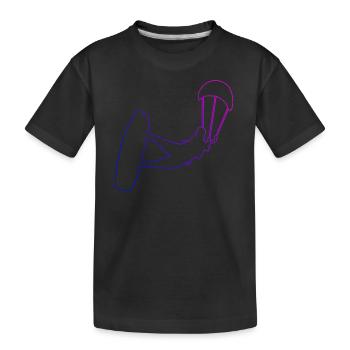 Kitesurf Kitesurf Femmes Kitesurf Kitesurfer - T-shirt bio Premium Enfant - noir - Devant