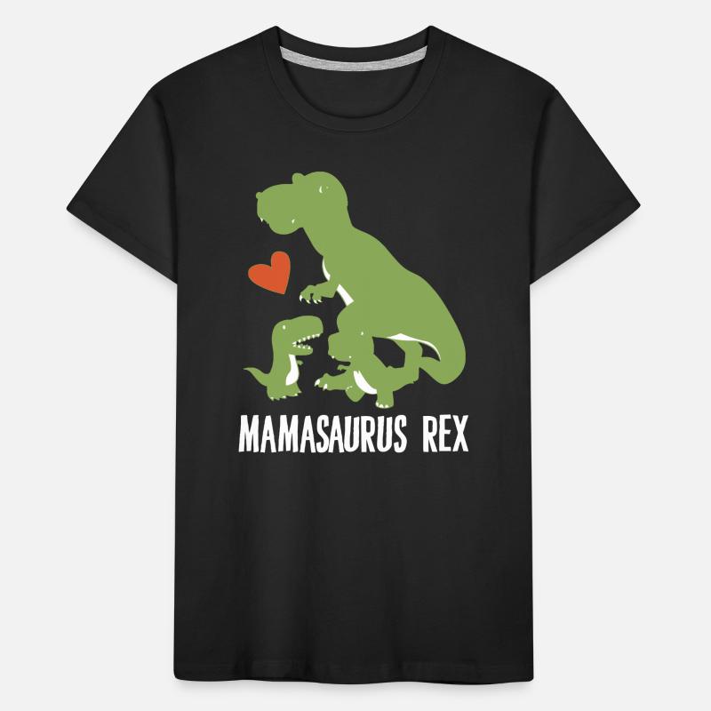Mamasaurus Rex Dinosaurier Liebhaber Muttertagsgeschenk Kinder Premium Bio T-Shirt