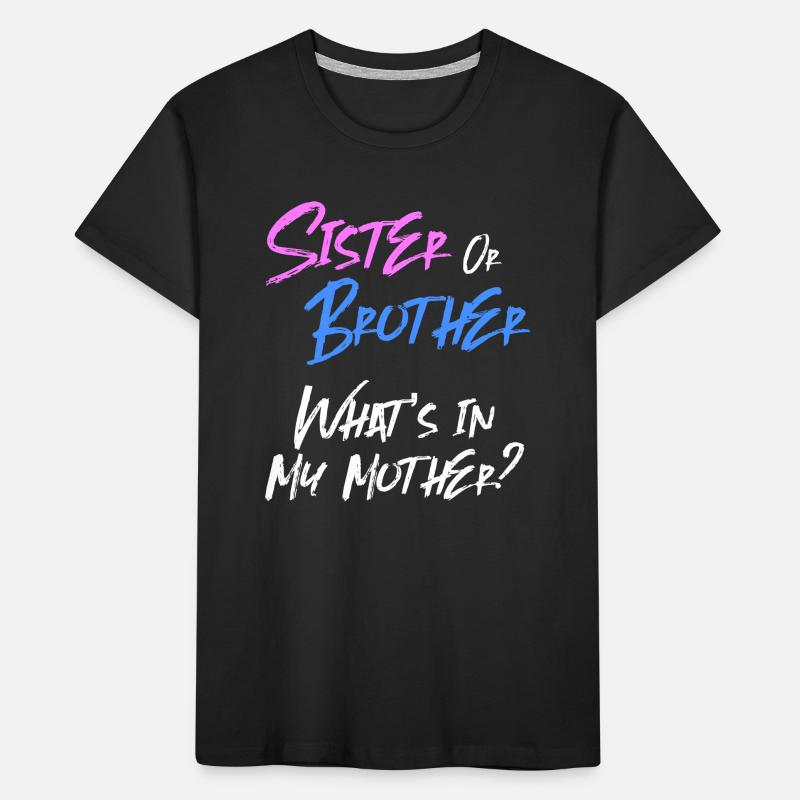 Pinkes oder blaues Geschenk zur Enthüllung des Geschlechts Kinder Premium Bio T-Shirt