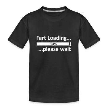 Chargement de pet, chargement de pet épique - T-shirt bio Premium Enfant - noir - Devant