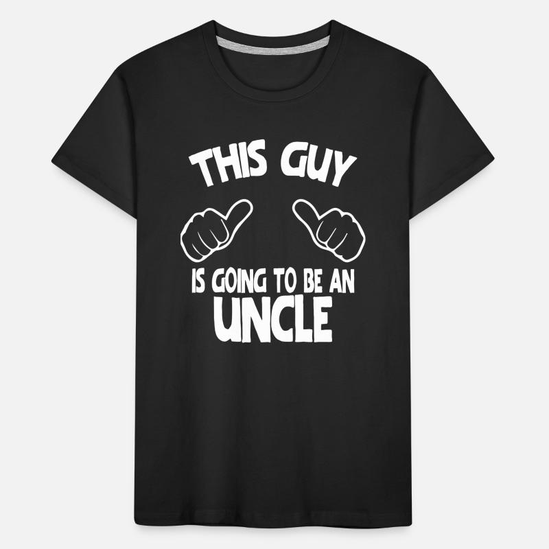 Dieser Typ wird ein Onkel sein Kinder Premium Bio T-Shirt