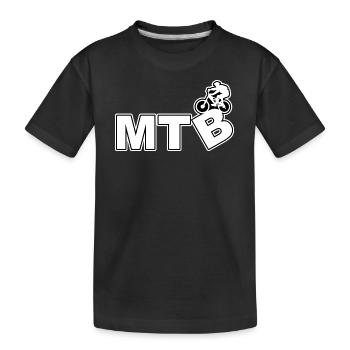VTT, VTT, VTT VTT, - T-shirt bio Premium Enfant - noir - Devant