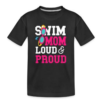 Nageuse Nageuse Maman - T-shirt bio Premium Enfant - noir - Devant