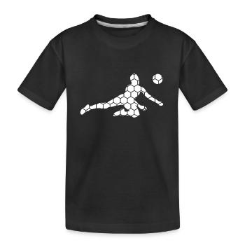 Volleyball Men's Volleyball Women's Volleyball - Kids' Premium Organic T-Shirt - black - Front