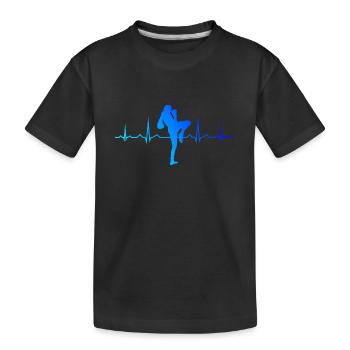 Boxe Thaï Femmes Boxe Thaï Muay Thaï Thaï - T-shirt bio Premium Enfant - noir - Devant