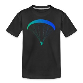 Parapente Paragleiten Parapente Paragleiter - T-shirt bio Premium Enfant - noir - Devant