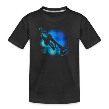 Trumpet Trumpet Trumpets Player Trumpet Playe - Kids' Premium Organic T-Shirt - black - Front