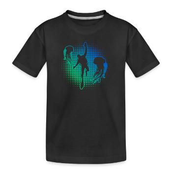 Plongeur Plongée sous-marine Plongée sous-marine - T-shirt bio Premium Enfant - noir - Devant