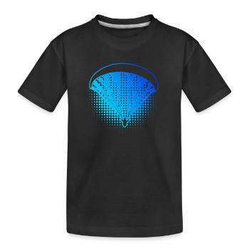 Paragliding Men Paragliding Paragliding Paragliders - Kids' Premium Organic T-Shirt - black - Front
