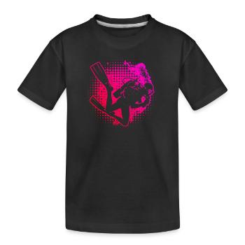 Scuba Diver Homme Diver Scuba Diver - T-shirt bio Premium Enfant - noir - Devant