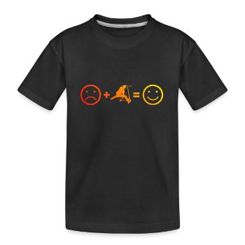 Stunt Roller Hommes Cascadeurs Stuntscooter Stunt Scoot - T-shirt bio Premium Enfant - noir - Devant