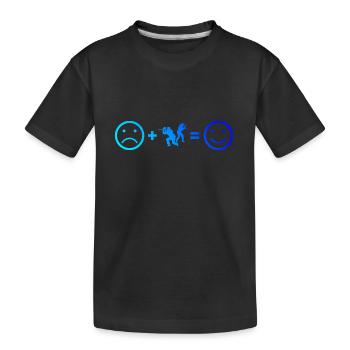 Joueur de Paintball Paintball Féminin Paintball Hommes Paintballs - T-shirt bio Premium Enfant - noir - Devant