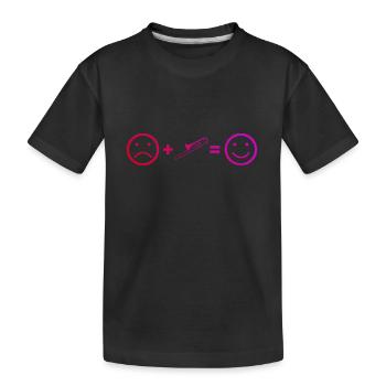 Trombone Tromboniste Hommes Trombone Trombone Jazz Trombone - T-shirt bio Premium Enfant - noir - Devant