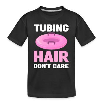 Rafting - Kinder Premium Bio T-Shirt - Schwarz - Vorne
