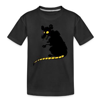 Nul rat - T-shirt bio Premium Enfant - noir - Devant