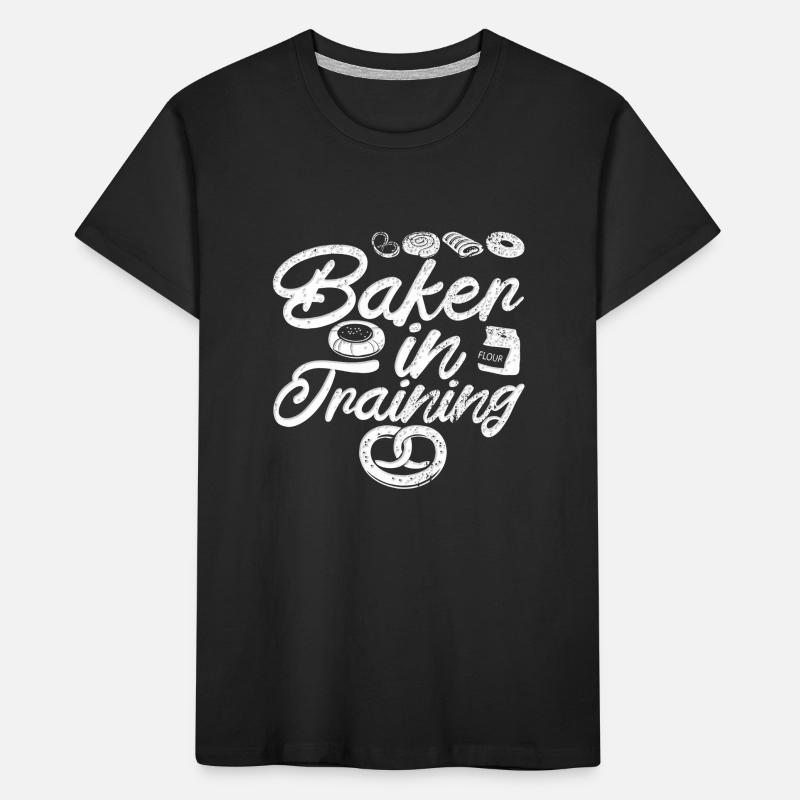Bäcker Lehrling Kinder Premium Bio T-Shirt