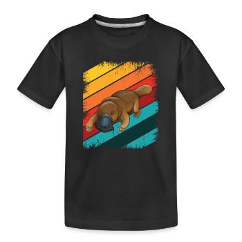 Bec d’abel - T-shirt bio Premium Enfant - noir - Devant