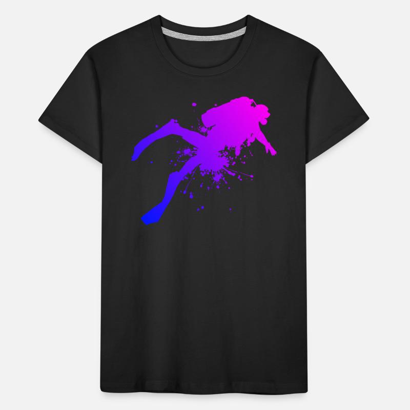 Plongée Plongée Libre Plongée Plongée Hommes T-shirt bio Premium Enfant